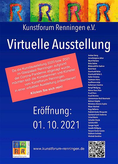 Virtuelle Kunstausstellung 2021